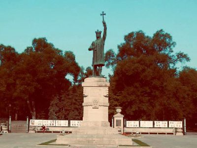 Chișinău - Denkmal Hl. Stefan