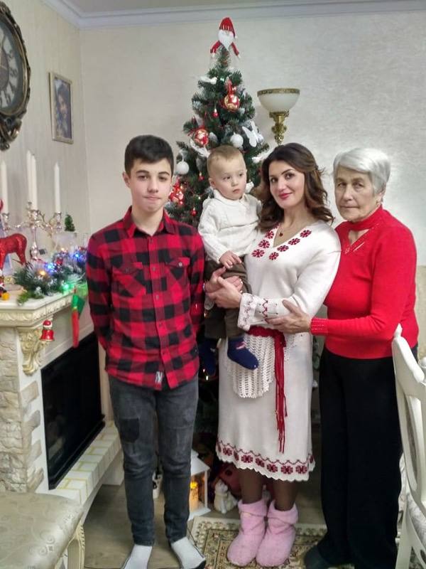 Weihnachten mit Familie in Chișinău